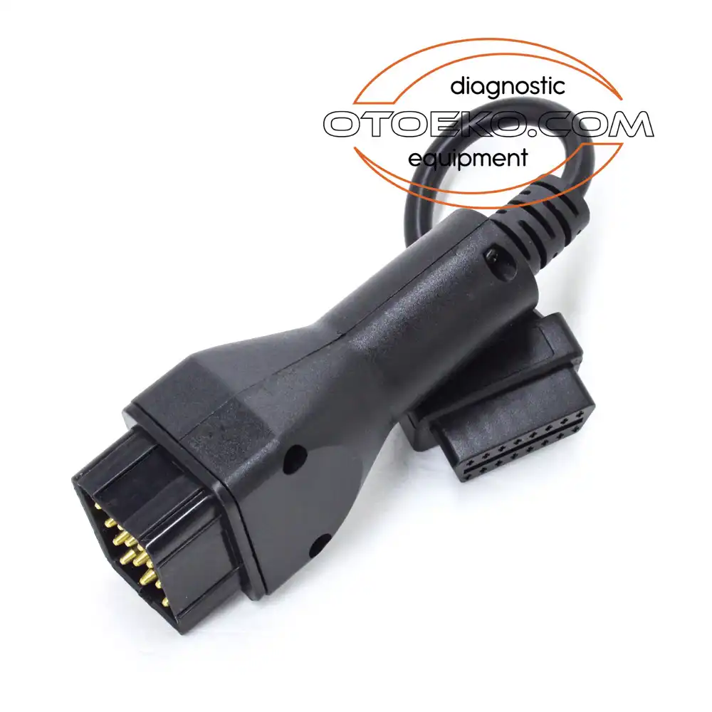 Renault 12 Pin – Obd2 OBD2 Diagnostic Adapter Cable / Heavy-Duty Truck & Bus - 1